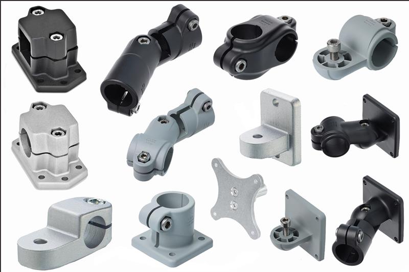 Square tube clamps discount